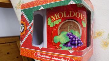 Prachtige Moldavië mok - nieuw verpakt