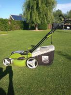 Electrische Grasmachine/ grasmaaier Central Park, Tuin en Terras, Grasmaaiers, Ophalen, Elektrische grasmaaier, 40 t/m 49 cm, Opvangbak