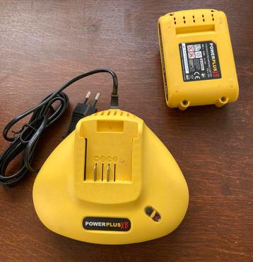 Accu lader met batterij beschikbaar voor biedingen