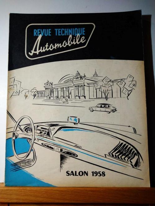 RTA - Salon 1958 - Revue technique automobile - n 150, Autos : Divers, Modes d'emploi & Notices d'utilisation, Enlèvement ou Envoi