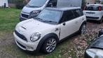 Mini cooper S 1.6 benzine engelse inschrijving stuur rechts, Auto's, Voorwielaandrijving, 4 zetels, Zwart, 4 cilinders