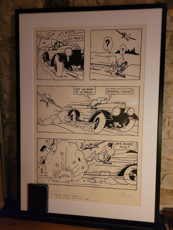 HERGE WWF Lithographie, Livres, BD, Comme neuf, Enlèvement
