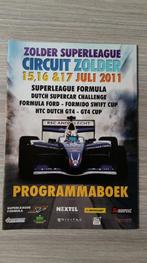 Superleague Formula 2011 Circuit Zolder - Official Programme, Comme neuf, Général, Enlèvement ou Envoi