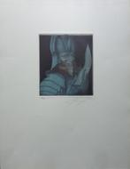 ERNST FUCHS / HERODES / KLEURETS / 52x40cm / SIG, Ophalen of Verzenden