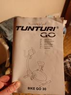 Tunturi hometrainer GO Bike 30, Sport en Fitness, Fitnessmaterialen, Ophalen, Zo goed als nieuw