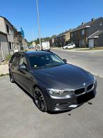 BMW 316d touring 2015, Auto's, BMW, Euro 5, Zwart, Blauw, 5 deurs