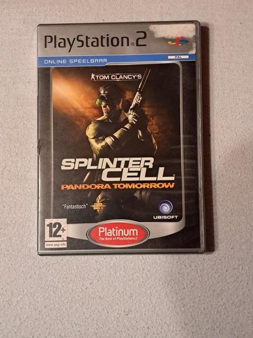 Splinter cell pandora tomorrow, Consoles de jeu & Jeux vidéo, Jeux | Sony PlayStation 2, Enlèvement ou Envoi