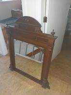 spiegel van een antieke wastafel, Enlèvement, Utilisé, 100 à 150 cm, Rectangulaire