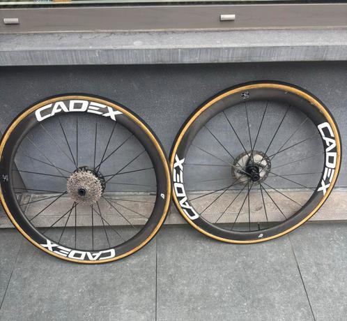 Cadex top carbon wielen 1163g!, Fietsen en Brommers, Fietsonderdelen, Zo goed als nieuw, Racefiets, Wiel, Ophalen
