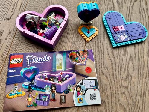 Lego Friends 41359 - De doos met hartjes, Kinderen en Baby's, Speelgoed | Duplo en Lego, Zo goed als nieuw, Lego, Ophalen of Verzenden