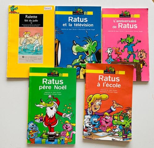 2 lots livres RATUS pour lecteur débutant et plus confirmé, Livres, Livres pour enfants | Jeunesse | Moins de 10 ans, Utilisé