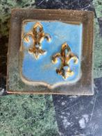 NIEUWE TEGEL GRES DE BOUFFIOULX ROGER GUERIN HERALDIEK 5 OP, Ophalen of Verzenden