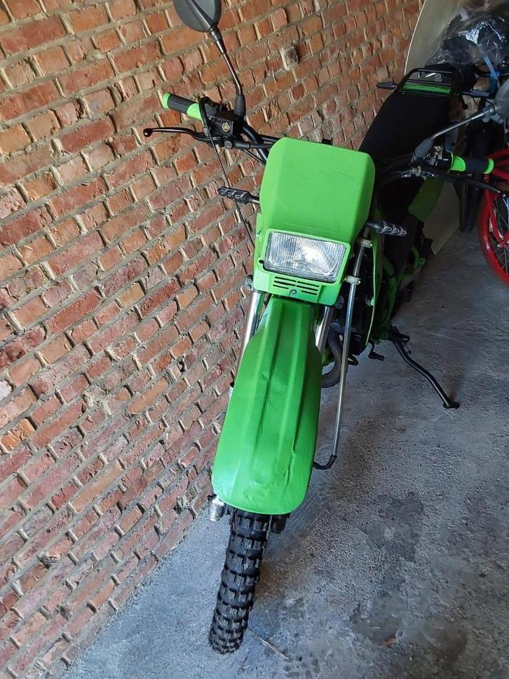 Kawasaki kmx 125cc, Motoren, Motoren | Kawasaki, Particulier, Enduro, 11 kW of minder, 1 cilinder, Minimaal motorrijbewijs A1