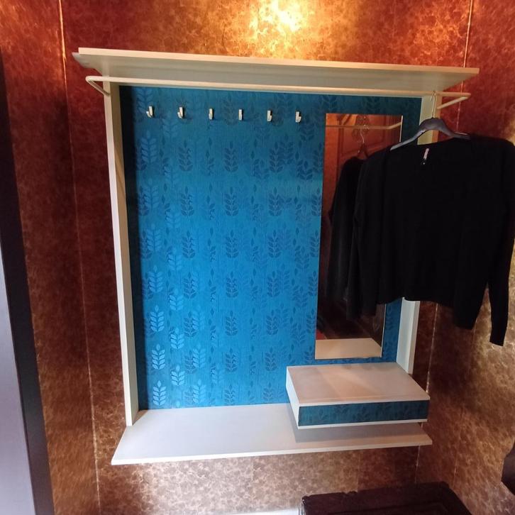 Vintage garderobe/kapstok, Huis en Inrichting, Overige Huis en Inrichting, Ophalen