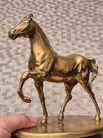 Antieke decoratieve messing paard sculpture in heel goede st, Antiek en Kunst, Ophalen of Verzenden