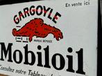 Mobiloil emaille reclamebord, Antiek en Kunst, Ophalen