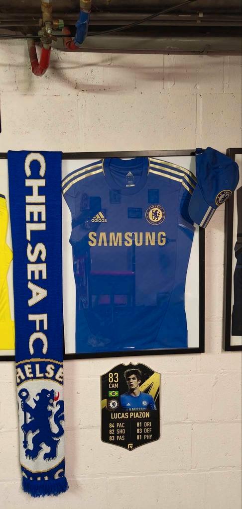 Match issued/prepared shirt - Lucas Piazon/Chelsea FC, Collections, Articles de Sport & Football, Comme neuf, Maillot, Enlèvement