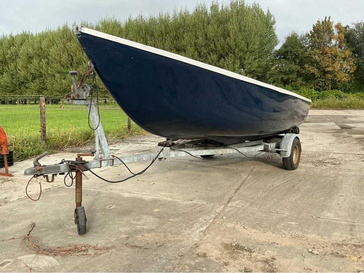 Sloep met trailer, Watersport en Boten, Sloepen, Gebruikt, Overige brandstoffen