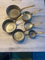 Koperen steelpannen, Huis en Inrichting, Ophalen, Zo goed als nieuw