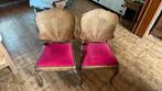 2 antieke stoelen met gerestaureerde zit, Ophalen
