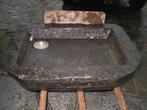 oude geleefde arduinen pompbak,gootsteen, Antiek en Kunst, Ophalen