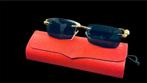 lunette de soleil type cartier, Handtassen en Accessoires, Zonnebrillen en Brillen | Heren, Ophalen of Verzenden