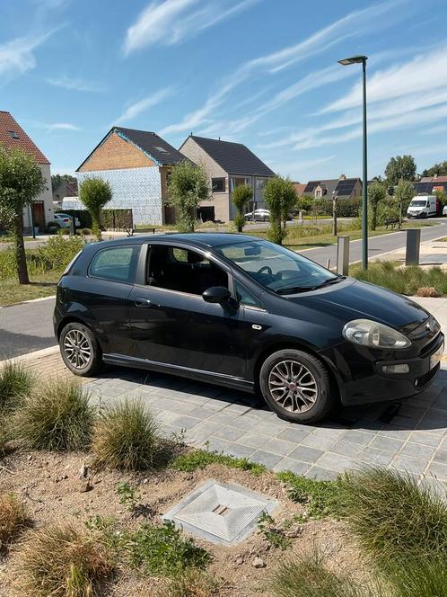Fiat punto evo zwart 2010 multiair 1.4 l 105 pk benzine, Auto's, Fiat, Particulier, Punto EVO, ABS, Airbags, Airconditioning, Boordcomputer