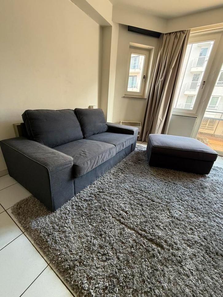 2 persoonszetel, Maison & Meubles, Canapés | Coins salons complets, Utilisé, Tissus, Enlèvement