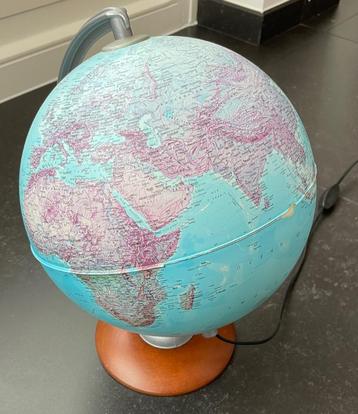 Globe mapmonde lumineuse, Enlèvement ou Envoi, Lumineux, Utilisé