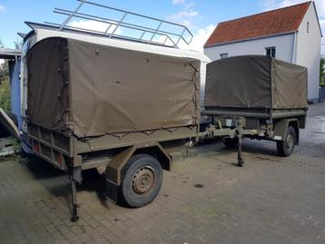 Aanhangwagen zwitserse leger voor  puch G 230 beschikbaar voor biedingen