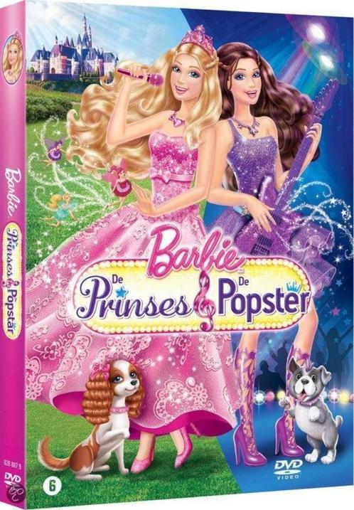 DVD- Barbie - De prinses de popster, CD & DVD, DVD | Enfants & Jeunesse, Enlèvement ou Envoi