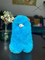Handgemaakte lichtblauwe alpaca knuffel - 100% alpacawol, Ophalen of Verzenden, Nieuw