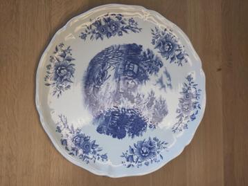 Assiette faience Sarreguemines, Enlèvement ou Envoi