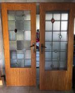 Glazen deuren Vintage, Verre, Enlèvement, Utilisé, Porte intérieure