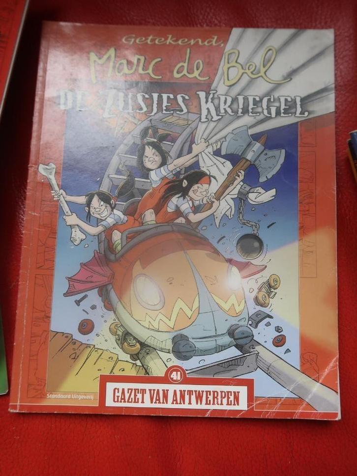 strip  de zusjes Kriegel nr 1-  nr 3 Marc de Bel, Boeken, Stripverhalen, Zo goed als nieuw, Meerdere stripboeken, Ophalen of Verzenden