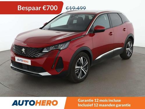 Peugeot 3008 1.2 PureTech Allure Pack (bj 2021, automaat), Auto's, Peugeot, Te koop, 360° camera, ABS, Achteruitrijcamera, Adaptive Cruise Control