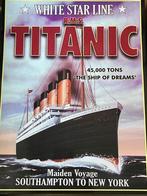 Assiette en fer blanc Titanic, Comme neuf, Envoi