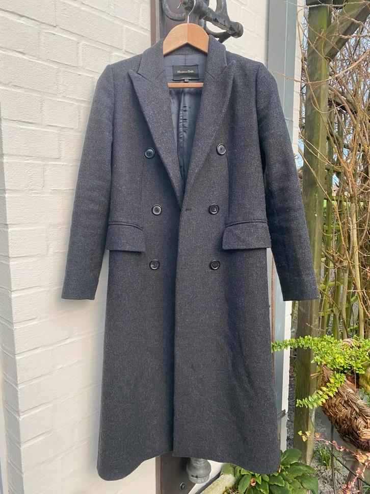 Massimo dutti mantel grijs, Vêtements | Femmes, Vestes | Hiver, Comme neuf, Taille 36 (S), Gris, Enlèvement ou Envoi