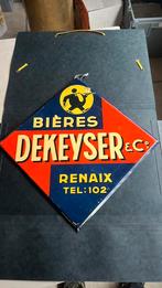 Rare assiette de bières | Dekeyser Ronse 1937, Enlèvement, Comme neuf