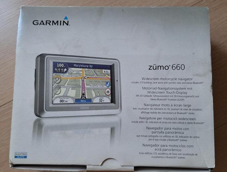 GARMIN ZÜMO 660 GPS, Motoren, Accessoires | Navigatiesystemen, Zo goed als nieuw, Ophalen