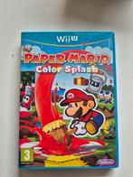 Paper mario color splash nintendo wii u, Ophalen of Verzenden, Zo goed als nieuw