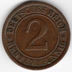 Allemagne : 2 Rentenpfennig 1924 A Berlin KM#31 Ref 11928, Timbres & Monnaies, Monnaies | Europe | Monnaies non-euro, Enlèvement ou Envoi