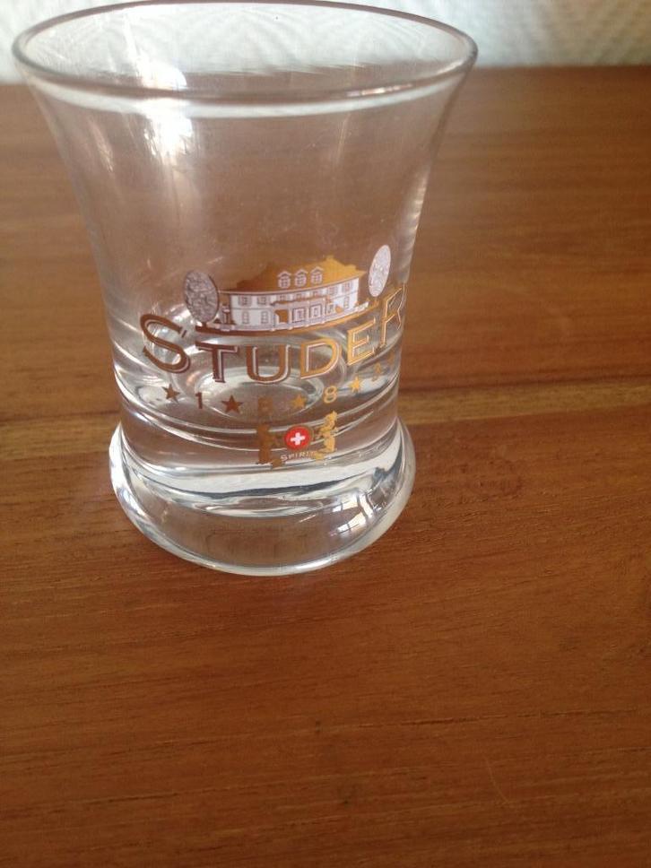 Borrelglaasje Studer, Verzamelen, Glas en Drinkglazen, Zo goed als nieuw, Ophalen of Verzenden