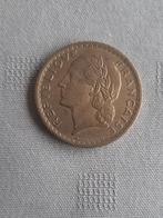 Frankrijk, 5 francs 1939 lavrillier bronze-alu, Verzenden