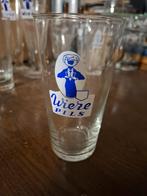 Wieze Pils glas  BR Van Roy, Verzenden, Gebruikt, Glas of Glazen, Overige merken