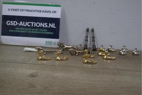 Mix van Miniatuur Tafelaccessoires-Dieren, Antiek en Kunst, Curiosa en Brocante