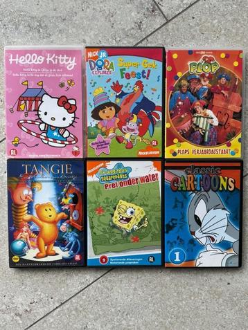 6 dvd's Animatie - tekenfilm ( kids ), Tous les âges, Enlèvement ou Envoi, Utilisé, Dessin animé