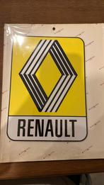 Grote vintage autosticker Renault, Ophalen of Verzenden