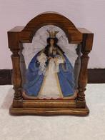 MAGNIFIQUE VIERGE A L ENFANT  EN CIRE, Enlèvement