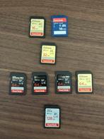 Sandisk SD kaartjes, Audio, Tv en Foto, Foto | Geheugenkaarten, Ophalen of Verzenden, Zo goed als nieuw, SD